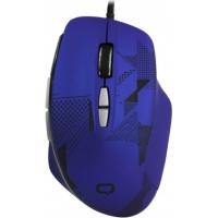 Мышь проводная Qumo Office Enigma M59 синий, 2400 dpi, USB, кнопки - 7