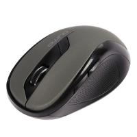 Мышь беспроводная Qumo Office Line M63 серый, 1600 dpi, радиоканал, USB, кнопки - 6