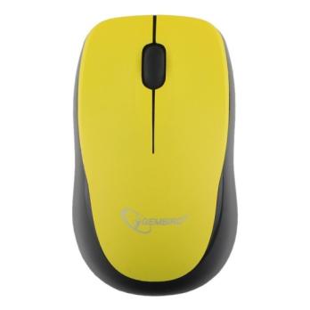 Мышь беспроводная Gembird MUSW-360-LM желтый, 1000 dpi, радиоканал, USB, кнопки - 3
