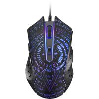 Мышь проводная Qumo Valhalla M35 черный, 3200 dpi, USB, кнопки - 6