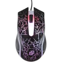 Мышь проводная Oklick 395M SHADOW черный, 1500 dpi, USB, кнопки - 3