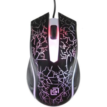 Мышь проводная Oklick 395M SHADOW черный, 1500 dpi, USB, кнопки - 3