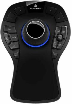 Мышь проводная 3DConnexion SpaceMouse Pro (3DX-700040) черный, 2000 dpi, USB, кнопки - 15