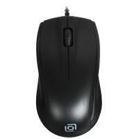 Мышь проводная Oklick 185V2 черный, 1200 dpi, USB, кнопки - 3