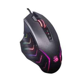 Мышь проводная A4Tech Bloody J95s серый, 8000 dpi, USB, кнопки - 9