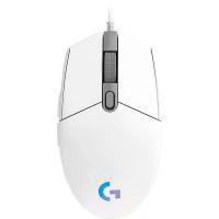 Мышь проводная Logitech G102 LIGHTSYNC белый, 8000 dpi, USB, кнопки - 6