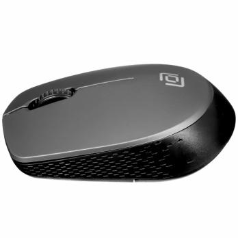 Мышь беспроводная Oklick 486MW серый/черный, 1000 dpi, радиоканал, USB, кнопки - 3