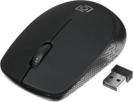 Мышь беспроводная Oklick 486MW черный, 1000 dpi, радиоканал, USB, кнопки - 3