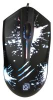 Мышь проводная Oklick 399M STIGMA черный, 1200 dpi, USB, кнопки - 3