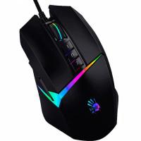 Мышь проводная A4Tech Bloody W60 Max черный, 10000 dpi, USB, кнопки - 10