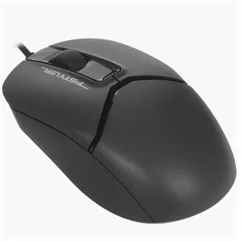 Мышь проводная A4Tech Fstyler FM12S черный, 1200 dpi, USB, кнопки - 3