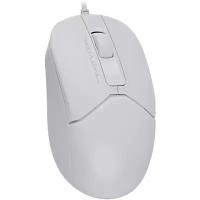 Мышь проводная A4Tech Fstyler FM12 белый, 1200 dpi, USB, кнопки - 3