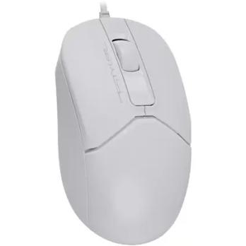 Мышь проводная A4Tech Fstyler FM12 белый, 1200 dpi, USB, кнопки - 3