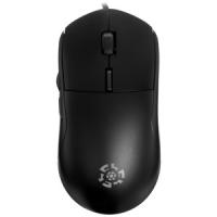 Мышь проводная Qumo UFO M77 черный, 2400 dpi, USB, кнопки - 6