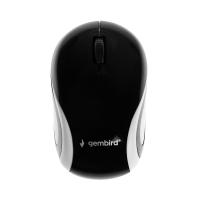 Мышь беспроводная Gembird MUSW-610 черный, 1200 dpi, радиоканал, USB, кнопки - 3