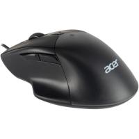 Мышь проводная Acer OMW130 черный, 3600 dpi, USB, кнопки - 6
