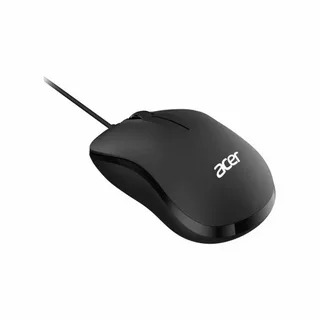 Мышь проводная Acer OMW140 черный, 1200 dpi, USB, кнопки - 3