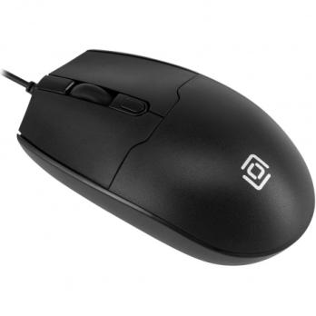 Мышь проводная Oklick 147M V2 черный, 2000 dpi, USB, кнопки - 4
