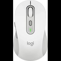 Мышь беспроводная Logitech Signature M650 L белый, 4000 dpi, радиоканал, Bluetooth, USB, кнопки - 5