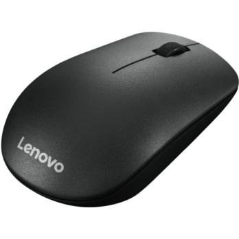 Мышь проводная Lenovo 400 черный, 2400 dpi, USB-C, кнопки - 4