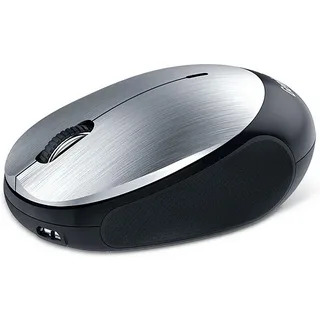 Мышь беспроводная NX-9000BT V2 серебристый металлик (Silver), Bluetooth 4.0, встроенная Li-polymer battery (320mAh)