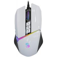 Мышь проводная A4Tech Bloody W60 Max белый, 10000 dpi, USB, кнопки - 10
