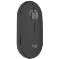 Мышь беспроводная Logitech Pebble M350 графитовый, 1000 dpi, радиоканал, Bluetooth, USB, кнопки - 3