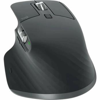 Мышь беспроводная Logitech MX Master 3s графитовый, 8000 dpi, радиоканал, Bluetooth, USB, кнопки - 7