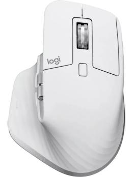 Мышь беспроводная Logitech MX Master 3s светло-серый, 8000 dpi, радиоканал, Bluetooth, USB, кнопки - 7