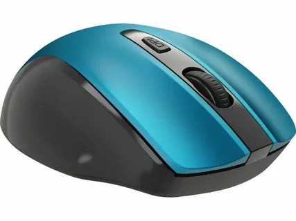 Мышь беспроводная Defender Prime MB-053 бирюзовый, 1600 dpi, радиоканал, USB, кнопки - 6