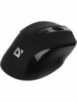 Мышь беспроводная Defender Prime MB-053 черный, 1600 dpi, радиоканал, USB, кнопки - 6