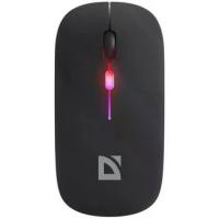 Мышь беспроводная Defender Touch MM-997 черный, 1600 dpi, радиоканал, Bluetooth, USB, кнопки - 4