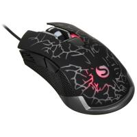 Мышь проводная SunWind SW-M705G черный, 3600 dpi, USB, кнопки - 6