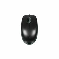 Мышь проводная Logitech M110 Silent черный, 1000 dpi, USB, кнопки - 3