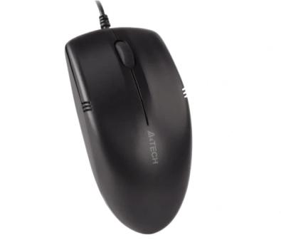 Мышь проводная A4Tech OP-530NUS черный, 1200 dpi, USB, кнопки - 3