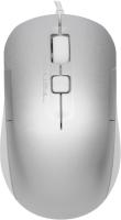 Мышь проводная A4Tech Fstyler FM26S серебристый/белый, 1600 dpi, USB, кнопки - 4