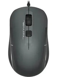 Мышь проводная A4Tech Fstyler FM26 серый/черный, 1600 dpi, USB, кнопки - 4