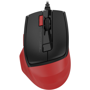 Мышь проводная A4Tech Fstyler FM45S Air красный/черный, 2400 dpi, USB, кнопки - 7