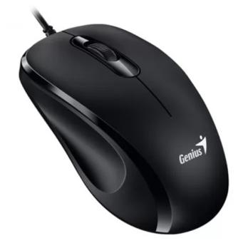 Мышь проводная Genius DX-101 черный, 1200 dpi, USB, кнопки - 3