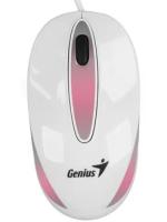 Мышь проводная Genius DX-Mini белый, 1000 dpi, USB, кнопки - 3