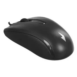Мышь проводная Gembird MOP-110 черный, 1000 dpi, USB, кнопки - 3