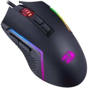 Мышь проводная Redragon Trident Lite черный, 8000 dpi, USB, кнопки - 7