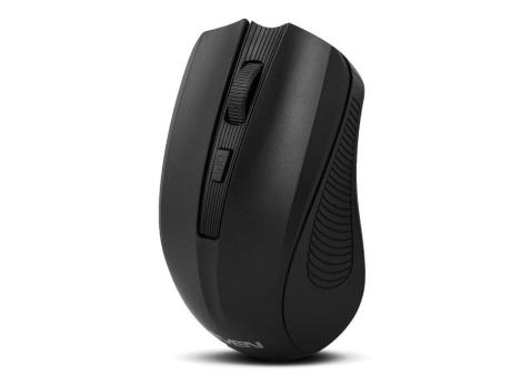 Мышь беспроводная SVEN RX-400W черный, 1400 dpi, радиоканал, USB, кнопки - 4