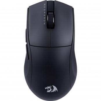 Мышь беспроводная Defender Redragon K1ng 4K Pro черный, 26000 dpi, радиоканал, Bluetooth, USB, кнопки - 5