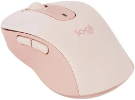 Мышь беспроводная Logitech Signature M650 розовый, 4000 dpi, радиоканал, Bluetooth, USB, кнопки - 5