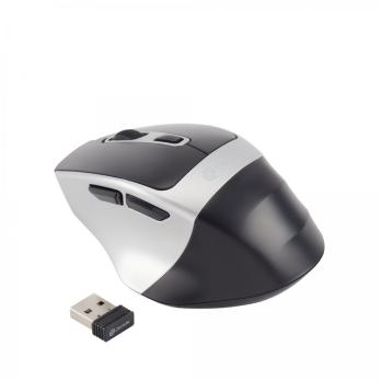 Мышь беспроводная Oklick 516MW черный/серебристый, 1600 dpi, радиоканал, Bluetooth, USB, кнопки - 6