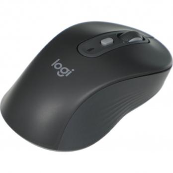 Мышь беспроводная Logitech M750 графитовый, 4000 dpi, радиоканал, Bluetooth, USB, кнопки - 5