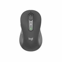 Мышь беспроводная Logitech M750 L Large графитовый, 4000 dpi, радиоканал, Bluetooth, USB, кнопки - 5