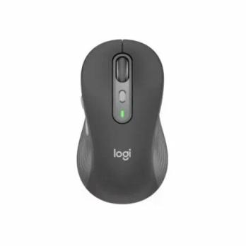 Мышь беспроводная Logitech M750 L Large графитовый, 4000 dpi, радиоканал, Bluetooth, USB, кнопки - 5
