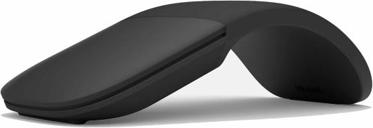 Мышь беспроводная Microsoft Surface Arc Mouse черный, 1000 dpi, Bluetooth, кнопки - 2